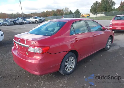 2013 Toyota Corolla Le из США, поврежденный, VIN 2T1BU4EE8DC083410